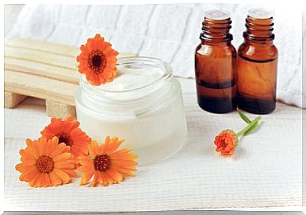 Marigold for heat rash in babies