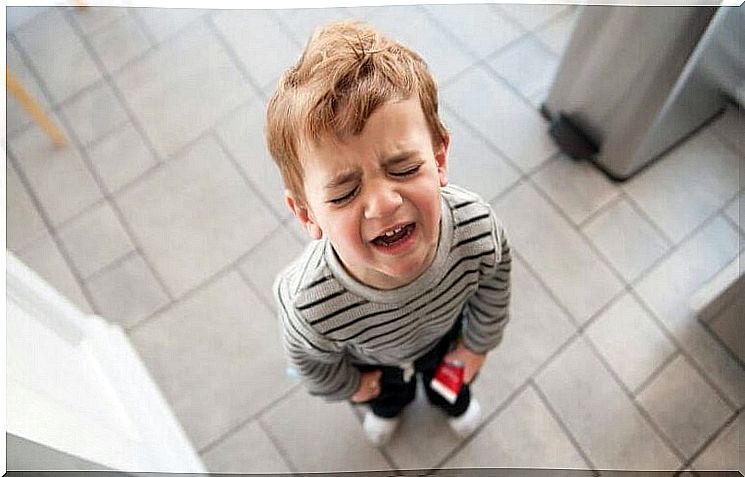 Child cries over every little thing the situations