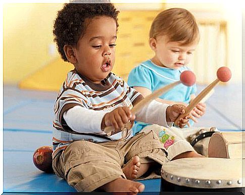 Promote creativity in children through music