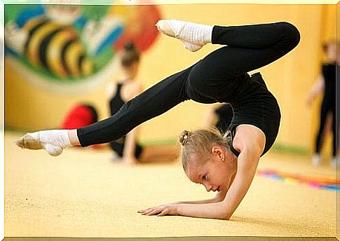 Rhythmic gymnastics for children